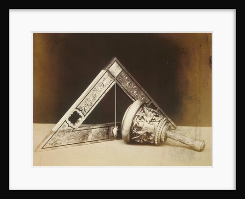 Mallet and level used for constructing Holborn Viaduct, Holborn, London by Henry Dixon