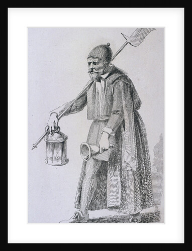 Bellman & Billman, c1680, Cries of London, (c1819?) by John Thomas Smith