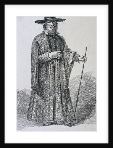 Corpe Bearer, [sic], c1665, Cries of London, (c1819?) by John Thomas Smith