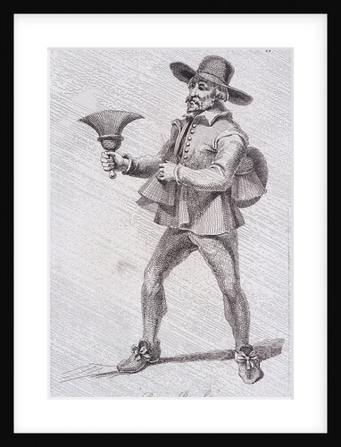 Buy a Brush, c1680, from Cries of London by John Thomas Smith