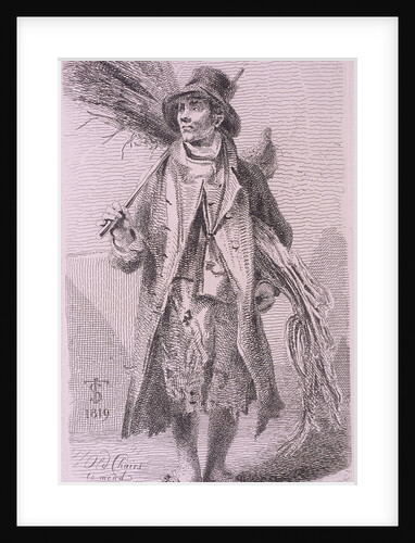 Old Chairs to mend, Cries of London by John Thomas Smith