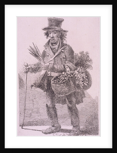 Chick-Weed, Cries of London, 1819 by John Thomas Smith