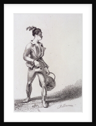 Bilberries, Cries of London by John Thomas Smith