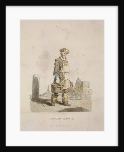 A waterman to a coach stand, Provincial Characters by Anonymous