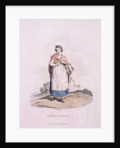 A match girl, Provincial Characters by Anonymous