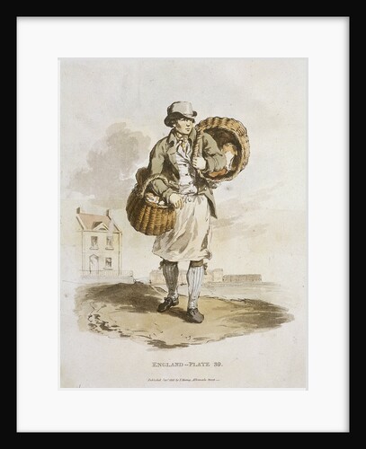 A baker, Provincial Characters by Anonymous