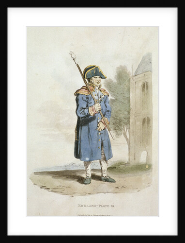 A church beadle, Provincial Characters by Anonymous
