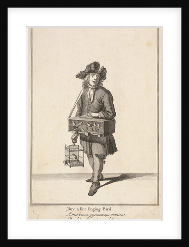 Buy a fine singing Bird, Cries of London, (c1688?) by Pierce Tempest