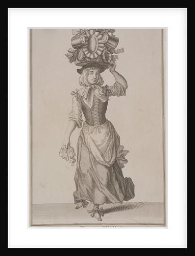 The merry Milk Maid, Cries of London, (c1688?) by Pierce Tempest