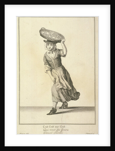 Crab Crab any Crab, Cries of London, (c1688?) by Pierce Tempest