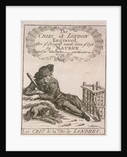 Title page to Cries of London, (c1688?) by Anonymous