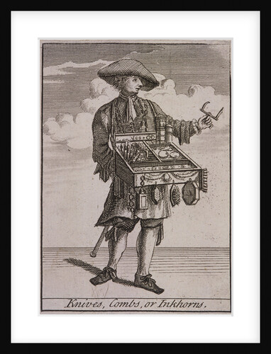Knives, Combs, or Inkhorns, Cries of London, (c1688?) by Anonymous