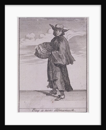 Buy a new Almanack, Cries of London, (c1688?) by Anonymous