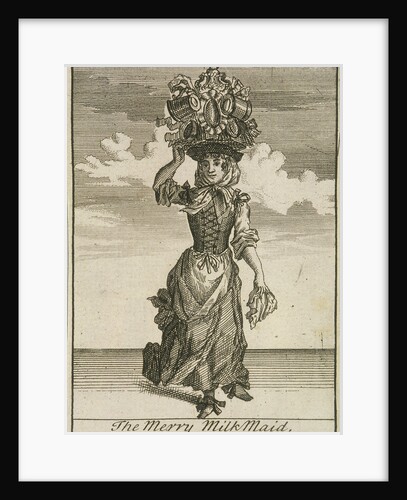 The Merry MilkMaid, Cries of London, (c1688?) by Anonymous