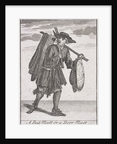 A Bed Matt or a Door Matt, Cries of London, (c1688?) by Anonymous