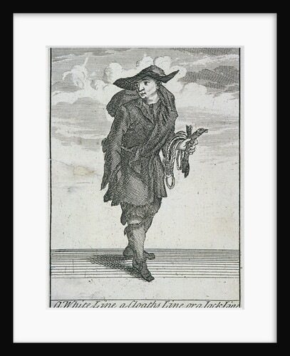 A White Line, a Cloaths Line, or a Jack Line, Cries of London, (c1688?) by Anonymous
