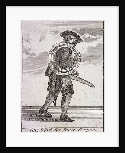 Any Work for John Cooper, Cries of London, (c1688?) by Anonymous