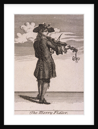 The Merry Fidler, Cries of London, (c1688?) by Anonymous