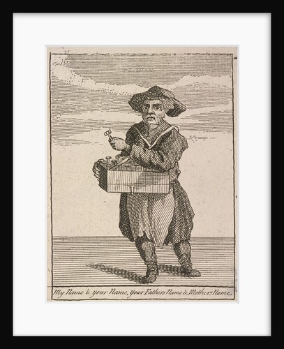 My Name & Your Name, your Fathers Name & Mothers Name, Cries of London, (c1688?) by Anonymous