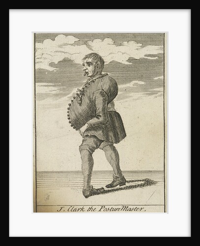 J Clark the Posture Master, Cries of London, (c1688?) by Anonymous