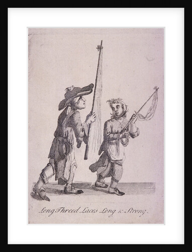 Long Threed Laces Long & Strong, Cries of London by Anonymous