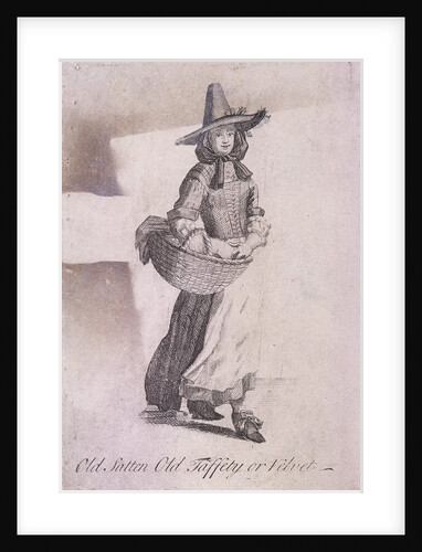 Old Satten Old Taffety or Velvet, Cries of London, (c1688?) by Anonymous
