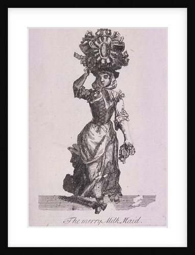 The Merry Milk Maid, Cries of London, (c1688?) by Anonymous