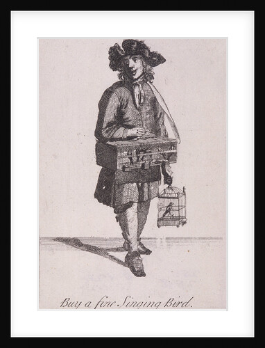 Buy a fine Singing Bird, Cries of London, (c1688?) by Anonymous