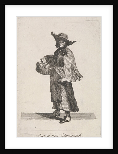 Buy a new Almanack, Cries of London, (c1688?) by Anonymous