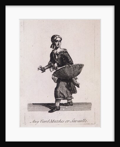 Any Card Matches or Savealls, Cries of London by Anonymous