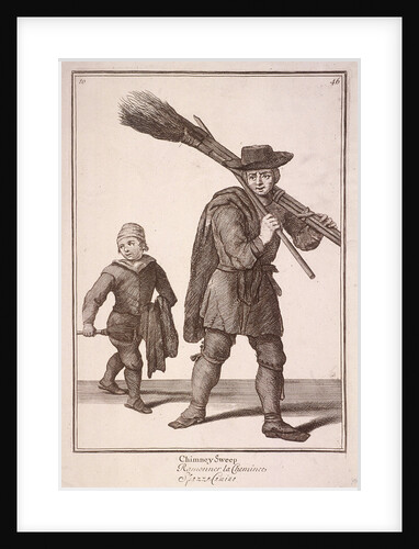 Chimney Sweep, Cries of London, (c1688?) by Anonymous