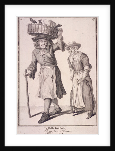 Ha Ha Ha Poor Jack, Cries of London, (c1688?) by Anonymous