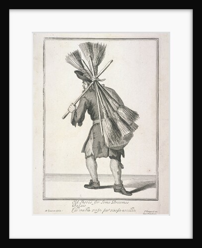 Old Shooes for Some Broomes, Cries of London, (c1688?) by Anonymous