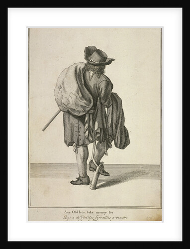 Any Old Iron take money for, Cries of London, (c1688?) by Anonymous