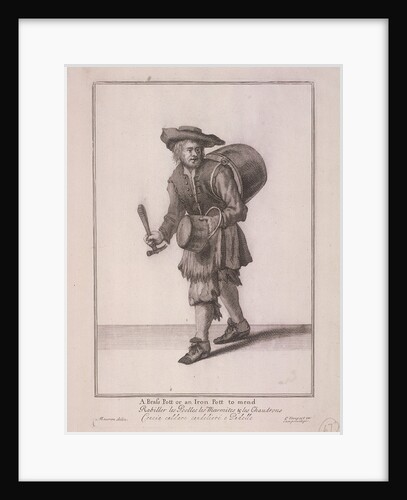 A Brass Pott or an Iron Pott to mend, Cries of London, (c1688?) by Anonymous