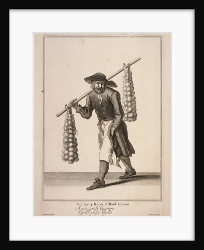 Buy my 4 Ropes of Hard Onyons, Cries of London, (c1688?) by Anonymous