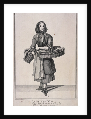 Buy my Dutch Biskets, Cries of London, (1688?) by Anonymous