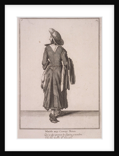 Maids any cunny skins, Cries of London, (1688?) by Anonymous