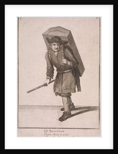Oh Raree Show, Cries of London, (1688?) by Anonymous