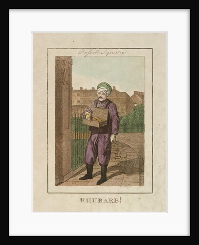 Rhubarb!, Cries of London by Anonymous