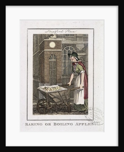 Baking or Boiling Apples, Cries of London by Anonymous