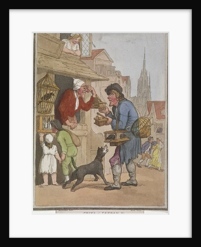 Buy a Trap, a Rat Trap, buy my Trap, plate I of Cries of London by H Merke