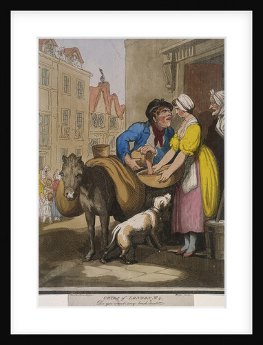 Do you want any brick-dust, plate VI of Cries of London by H Merke