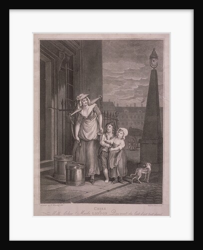 Milk below Maids, Cries of London by Luigi Schiavonetti