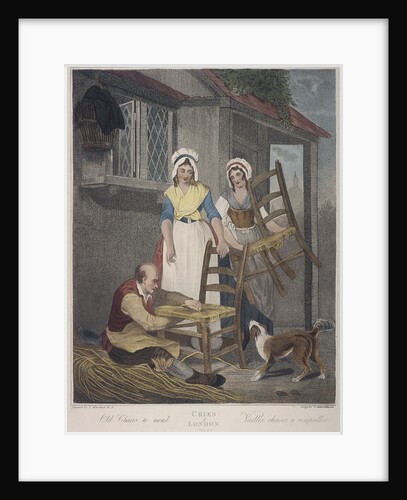 Old Chairs to mend, Cries of London by Anonymous