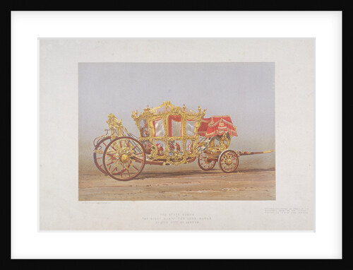 Lord Mayor's Coach by Kell Brothers