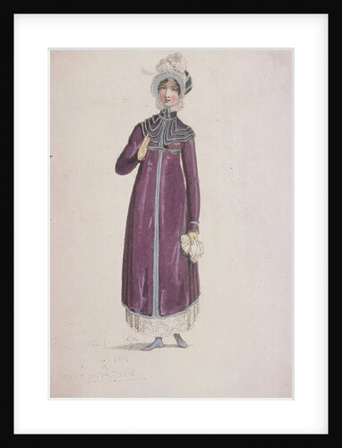 A woman in a walking dress by W Read