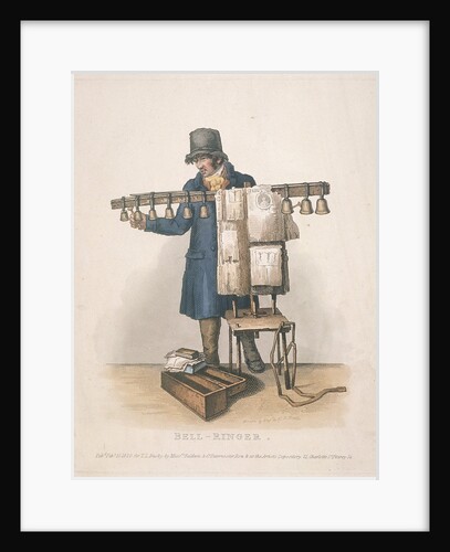 Bell-ringer with the stand for his bells by Thomas Lord Busby