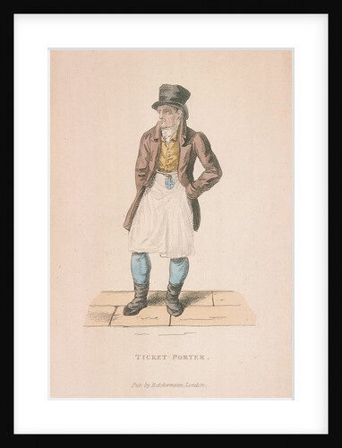 A Ticket-porter by Anonymous