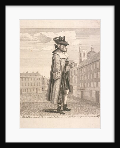 The Old Soldier remarkable for constant attendance at St Paul's by C Mosely